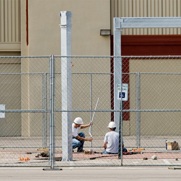 how much time can i rent the temporary fence for my construction site or event in Jackson